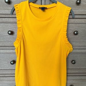 J.Crew Ruffle Sleeve Top